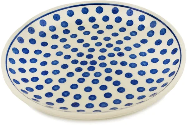 8″ Salad Plate – Polka Dot Delight