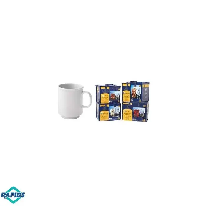 8 Oz. White Mug, CS12