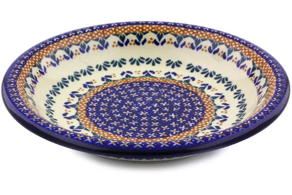 9″ Pasta Bowl – Blue Cress