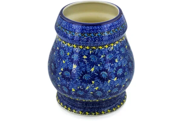 9″ Vase – Deep Blue