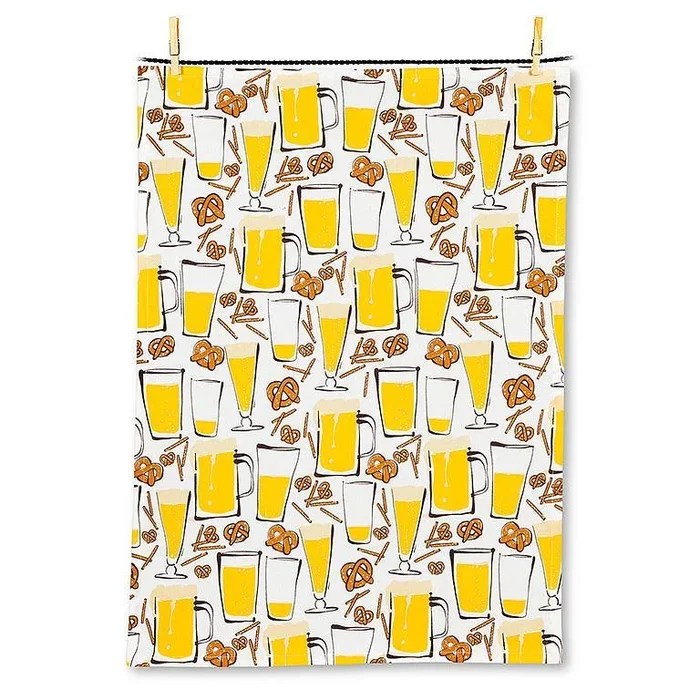 ABBOTT Beer & Pretzel’s Tea Towel