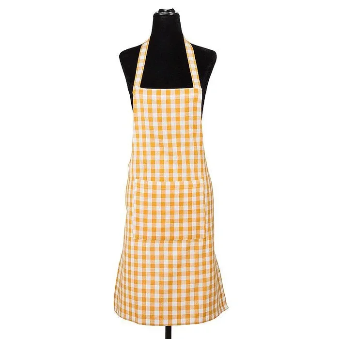 ABBOTT Yellow Gingham Apron