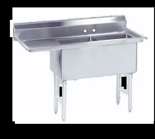 Advance Tabco FC-2-2030-24L Commercial Sink, (2) Two Compartment, 16 Gauge Stainless Steel Construction with and – 66″ W