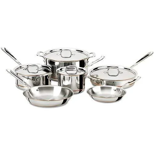 All-Clad Copper Core 10 Piece Cookware Set