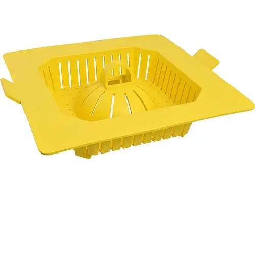 AllPoints ALL1021203 (or Equivalent) Basket, Flr Drain(10-3/4″Sq, Ylw (102-1203)