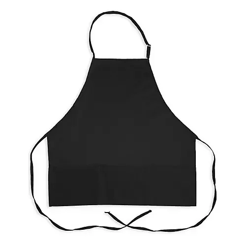 AllPoints ALL1040BLK (or Equivalent) KNG 27 In Bib Apron Black 3 Pocket (104-0BLK)