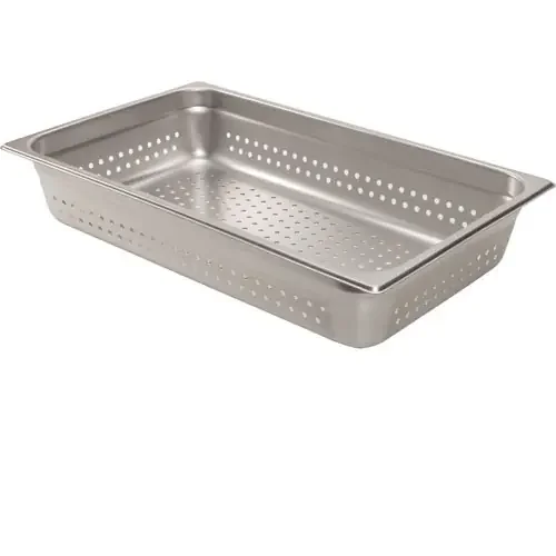 AllPoints ALL1331295 (or Equivalent) Pan, Steam, Full, 4″D, Perf, Ss (133-1295)