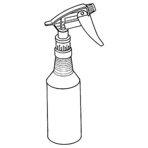 AllPoints ALL1421290 (or Equivalent) Bottle, 16 Oz, W/ Sprayer (142-1290)