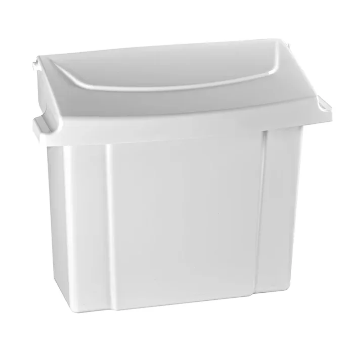 Alpine Industries 451-WHI White Sanitary Napkin Receptacle