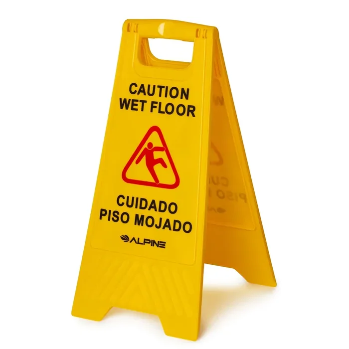 Alpine Industries ALP499 Caution / Wet Floor Sign
