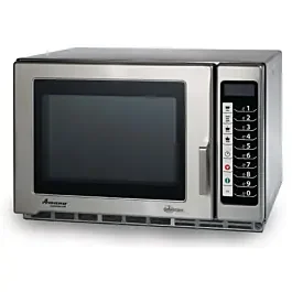 Amana RFS18TS 22″ Medium Volume 1800 Watts Commercial Compact Microwave – 208/240V