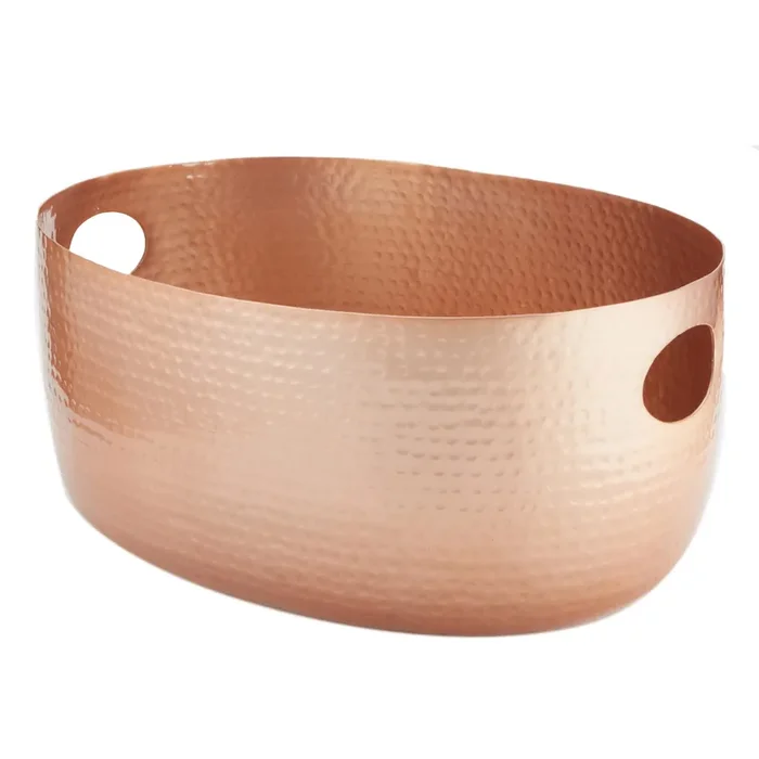 American Metalcraft ATHC14 Copper Hammered 16.25 Quart Beverage Tub