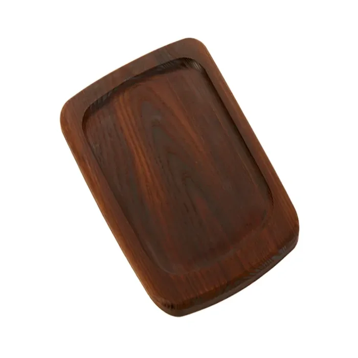 American Metalcraft AWB147 Rimmed Ash Wood 14 x 7″ Board