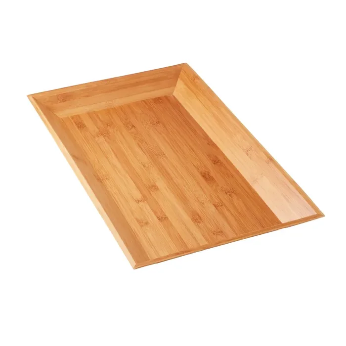 American Metalcraft BAM22 21″ x 13″ Rectangular Bamboo Tray