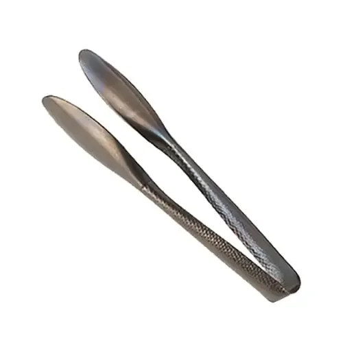 American Metalcraft BLHT6 Black Hammered 6″ Serving Tong