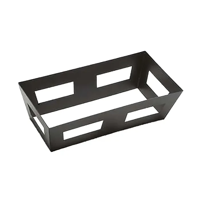 American Metalcraft GSC16 Black Matte 16 x 8 Rectangle Griddle Stand
