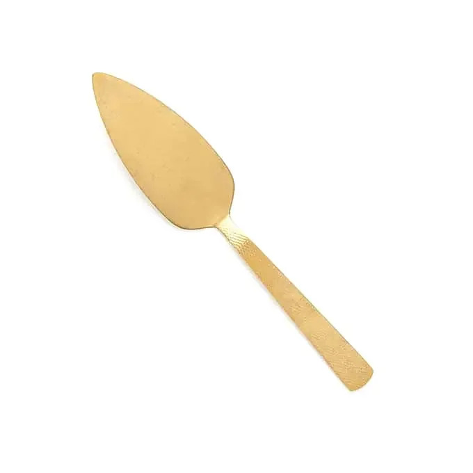 American Metalcraft GVHP10 Hammered Vintage Gold 10″ Pie Server