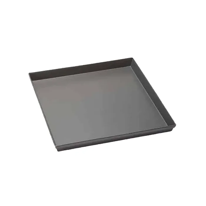 American Metalcraft HCSS12 Hard Coat Aluminum 12 in. Square Pizza Pan
