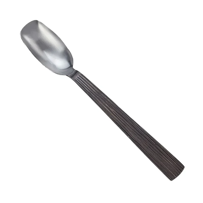 American Metalcraft WVASA10 S/S Wavy Aged Vintage 9.4 in. Salad Spoon