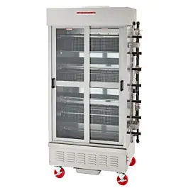 American Range ACB-7-LP Liquid Propane Gas 35 Chicken Rotisserie Oven – 105,000 BTU
