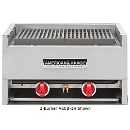 American Range AECB-48-NG 48″ Char Rock Broiler w/ Natural Gas – 140,000 BTU
