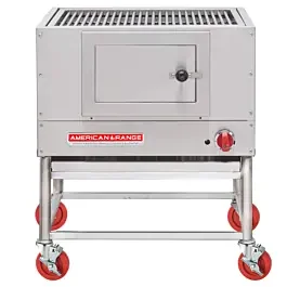 American Range AMSQ-30-LP 30″ Liquid Propane Mesquite Wood-Fired CharBroiler – 30,000 BTU