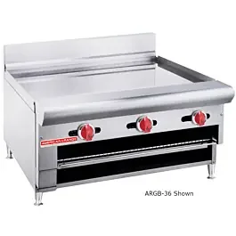 American Range ARGB-48-NG 48″ Natural Gas Raised Griddle or Broiler – 80,000 BTU