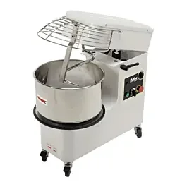 Ampto IM-R44/2 2 Speeds Moretti Forni Raising Head Spiral Dough Mixer with 97 lb. Dough Capacity & 66 lb. Flour Capacity – Removable Bowl