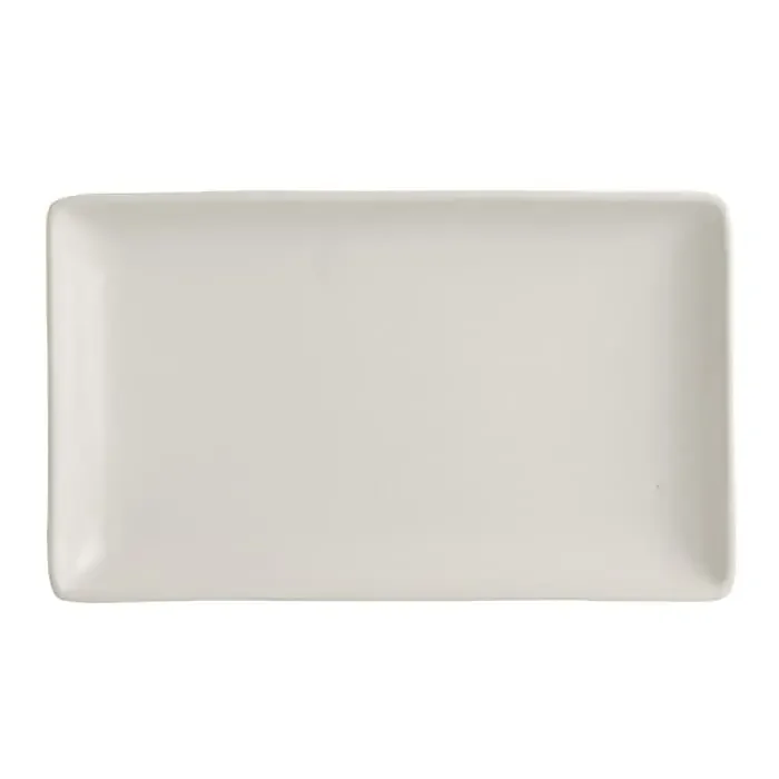 Anfora A900P184 Sedona Matte White 10 x 6″ Platter – 12 / CS