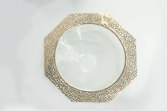 Annieglass Mosaic Large Serving Bowl