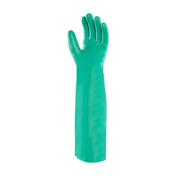Ansell 37-185/9 Sol-Vex Nitrile Green Large Gloves – Pair