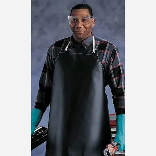 Ansell 56-512 Black 33″ x 45″ Heavy Weight Apron