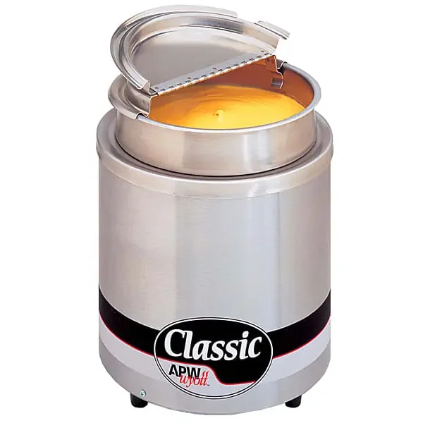 APW Wyott RW-2V Classic Countertop 11 Qt Round Warmer
