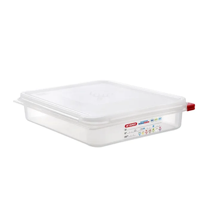 Araven 03032 Translucent 1/2 Size x 2.5″D Airtight Container