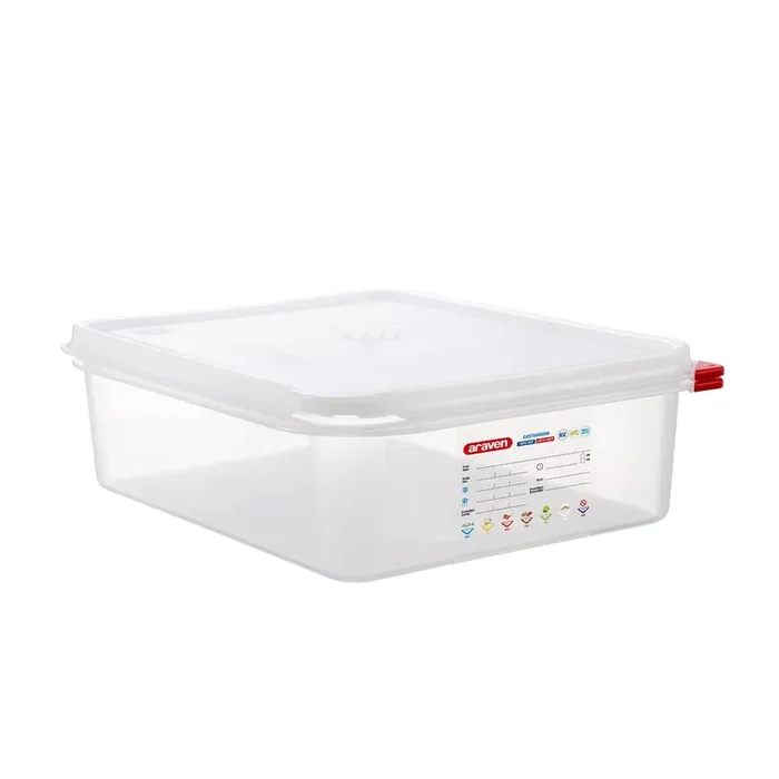 Araven 03033 Translucent 1/2 Size x 4″D Airtight Container