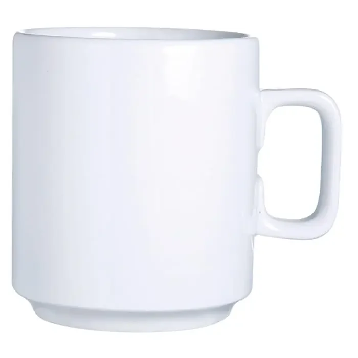 ARC Cardinal R0835 Candour White Porcelain 11 Oz. Mug – 24 / CS