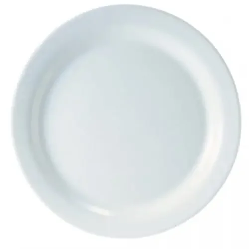 Arcoroc 29337 White 8.75″ Pellet Plate – 24 / CS