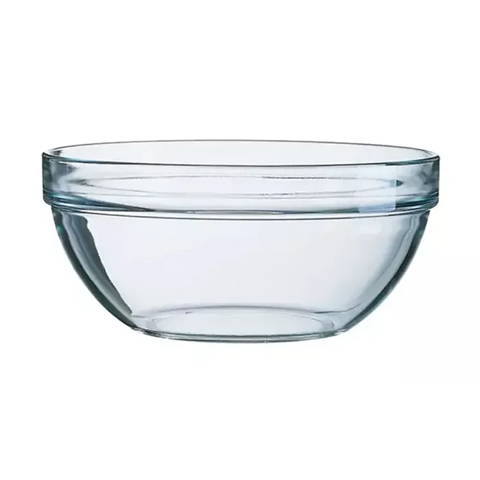Arcoroc G2712 Glass 39 Ounce Stackable Salad Bowl – 36 / CS