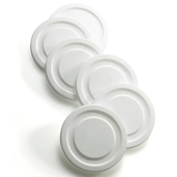 Arcoroc N4633 White 3-1/2″ Disposable Lid – 48 / CS
