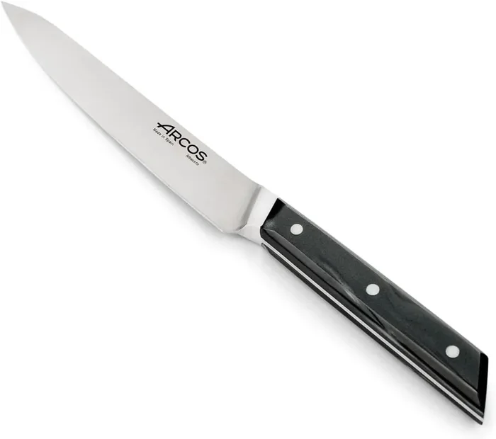Arcos Eclipse Series – 5″ Vegetable Knife, Black Acrylic Handle