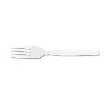 ARVESTA CUTLERY, FORK, WHITE, MEDIUM WEIGHT, 100/PACK