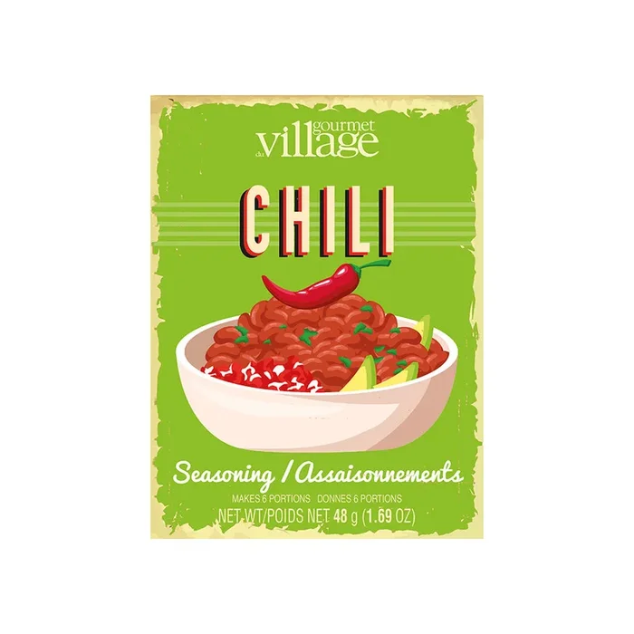 Assaisonnement au chili 48g – Gourmet du village
