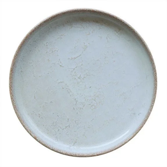 Assiette en grès Albâtre