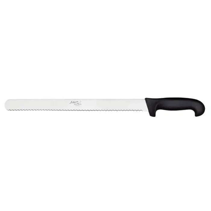 Ateco 1316 Stainless Steel 14″ Cake Knife with Black Handle