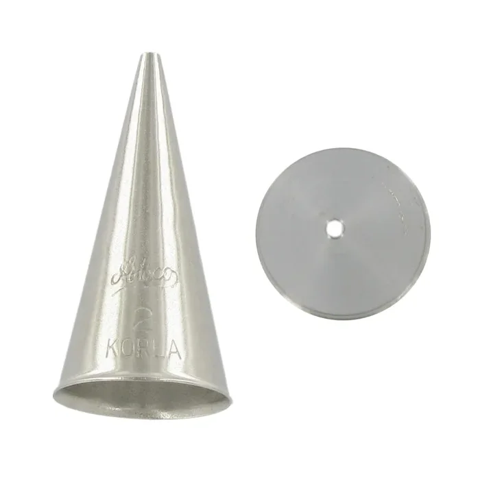 Ateco 2 Plain Round Decorating Pastry Tube 2