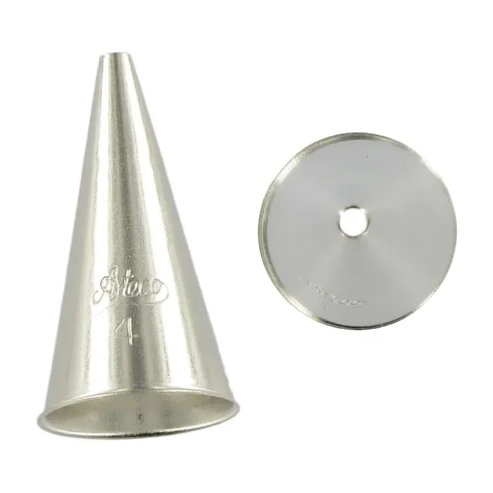 Ateco 4 Plain Round Decorating Pastry Tube 4
