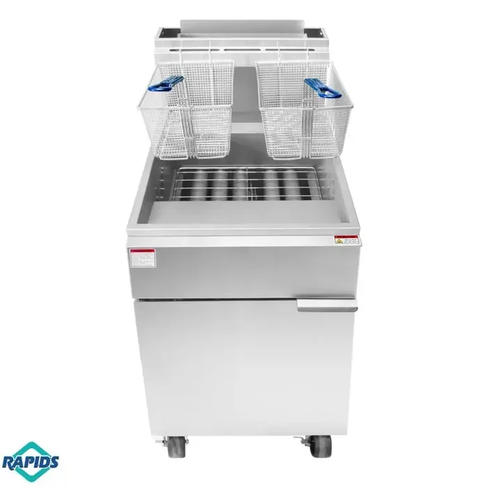 Atosa ATFS-75ES-NG Gas 75 lb. Floor Fryer Natural Gas Energy Star