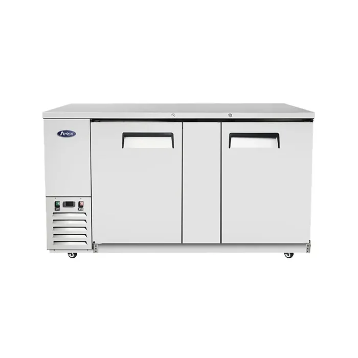 Atosa MBB69GR Solid Door 2-Section 68″W Back Bar Cooler