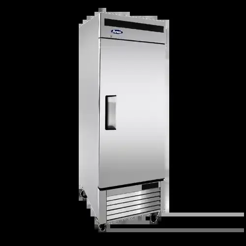 Atosa MBF8501GR 27″ W 1-Section Solid Door Reach-In Freezer – 115 Volts, Self-Contained, Bottom Mounted, R290