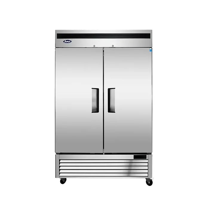 Atosa MBF8507GR S/S 2-Section Reach-In Refrigerator